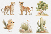 Whimsical Forest Clipart, an Illustration by DreamCafeArt (Thumbnail 6 of 8)