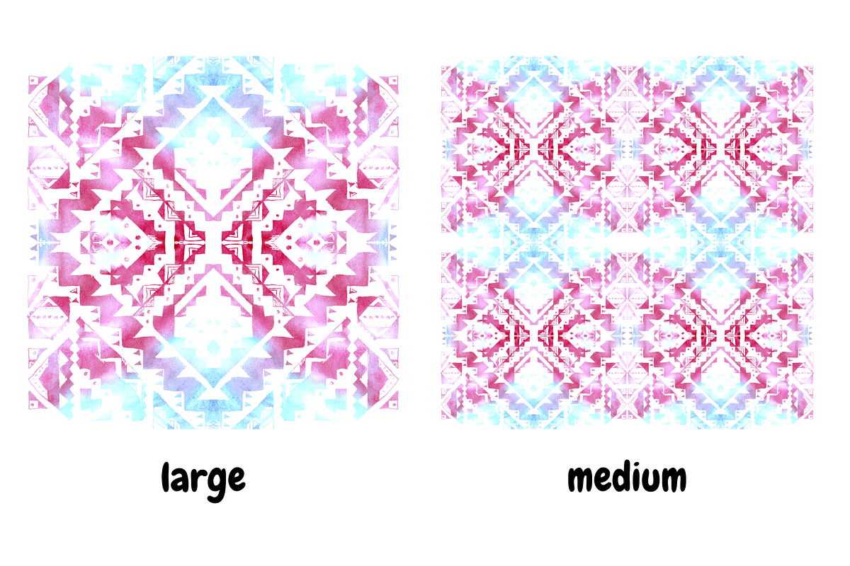 Colorful tribal patterns vol2, a Pattern Graphic by Art Sproot (Photo 4 of 6)