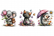 Spring Back View Animal Clipart, an Illustration by Daily.Designs (Thumbnail 7 of 8)