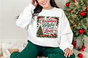 Christmas Begins With Love PNG, a Seasonal Illustration by DreamPrint404 (Thumbnail 6 of 6)
