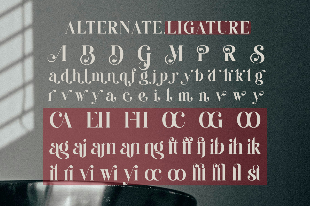 Bravo Majesty - Modern Elegant Serif, a Serif Font by Qweera Studio (Photo 9 of 12)