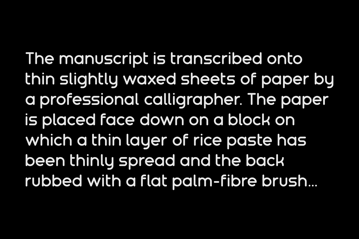 Voluta – Font Family, a Sans Serif Font by Stefano Giliberti (Photo 10 of 10)