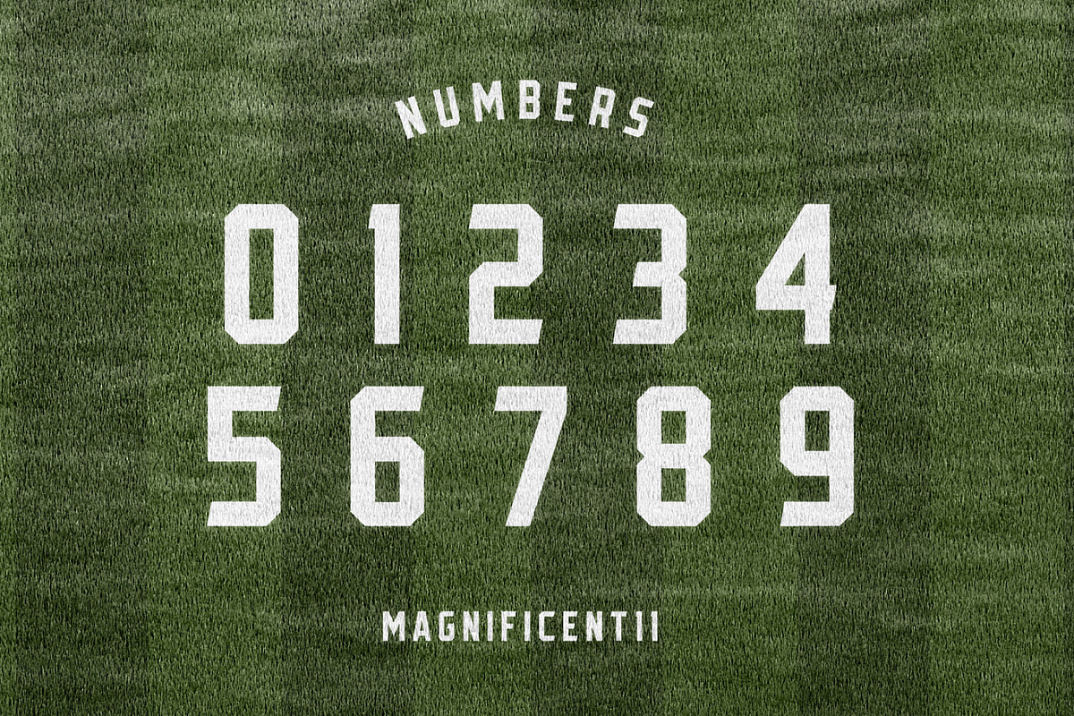 Magnificent11 Sans Serif Fonts, a Sans Serif Font by Alphabet Agency (Photo 4 of 9)
