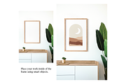 Frame Mockup Bundle - Reginae, a Household Mockup by Saguaro Digital (Thumbnail 6 of 9)