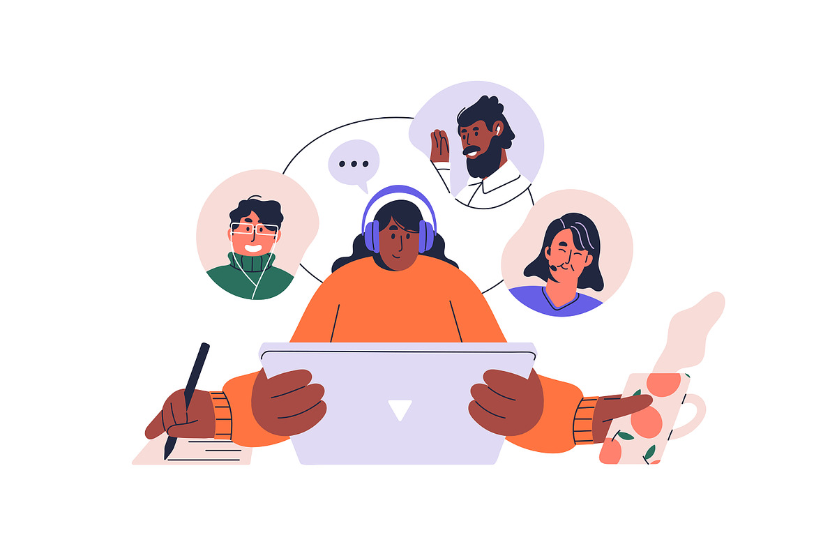 Programmers at work. IT concepts set, a Work Illustration by PaperTrident (Photo 7 of 28)