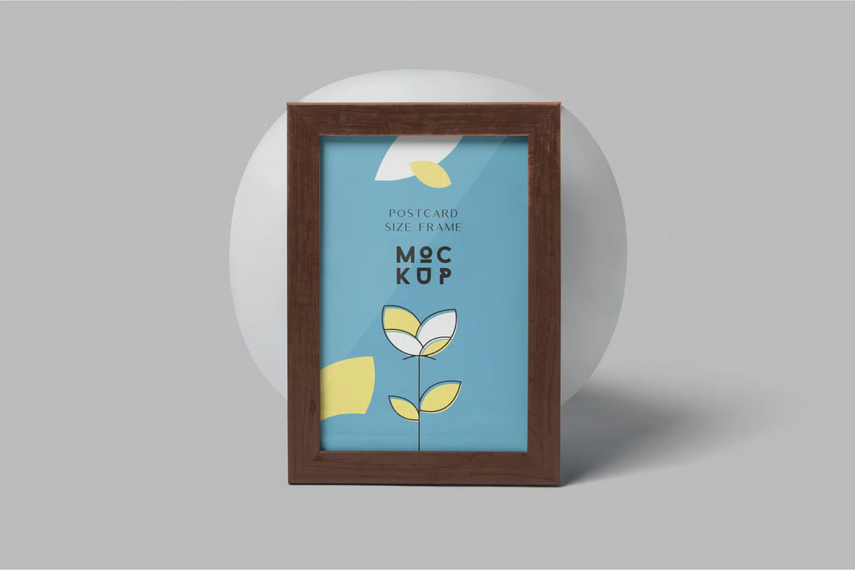 Postcard Size Frame Mockups, an Advertising Mockup by megostudi0 (Photo 2 of 6)