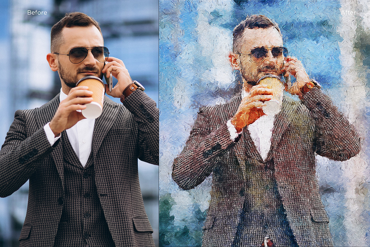 Palette Knife Oil Painting - Action preview 8