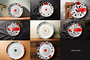 Ceramic Plate Mockup, a Merchandise Mockup by dpi (Thumbnail 2 of 10)
