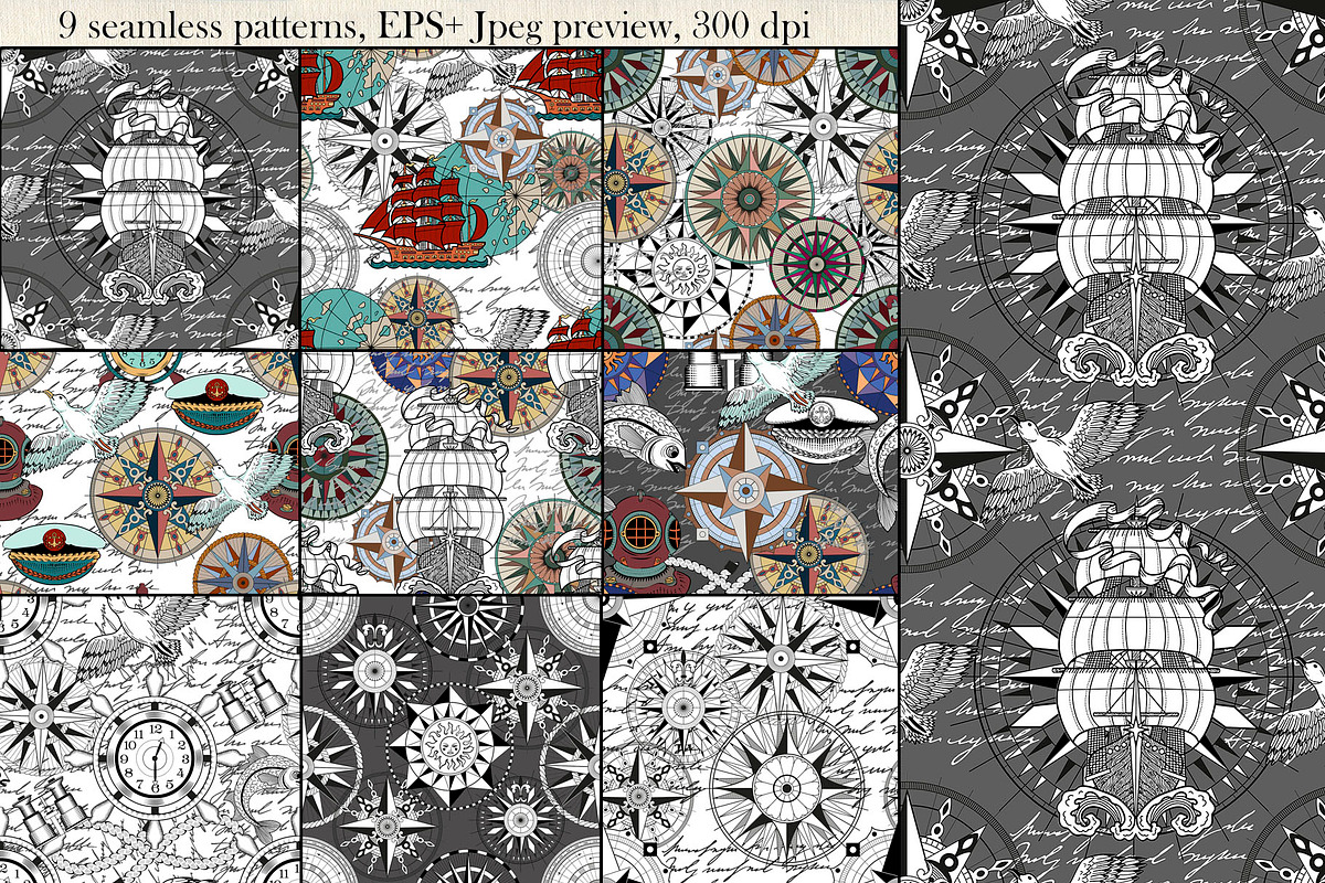 Sea Vintage, a Graphic by Samiramay (Photo 8 of 9)