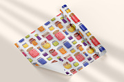 Sweet jam in jars, seamless patterns, a Pattern Graphic by Good Studio (Thumbnail 6 of 9)