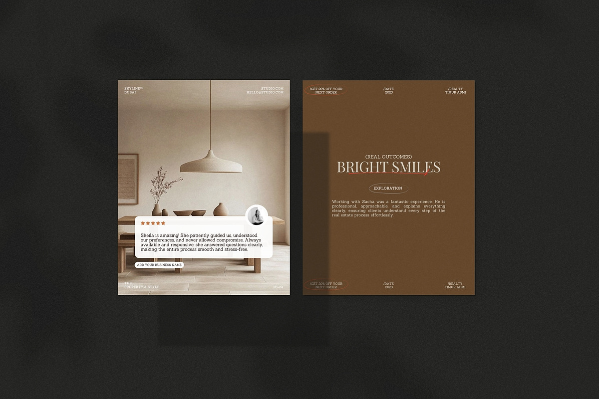 Elegant Realtor Instagram Pack, a Social Media Template by Crafted Pixel (Photo 3 of 10)