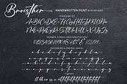 Broisther Handwritten Font, a Script Font by HanzelSpace Studio (Thumbnail 14 of 14)