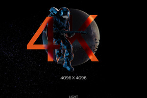 3D Mockup Space Astronaut 30