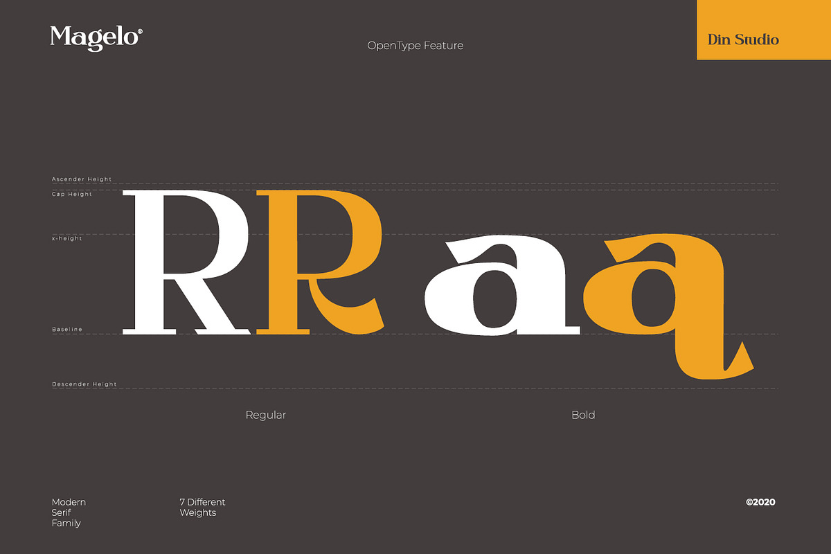 Magelo, a Serif Font by din-studio.com (Photo 13 of 16)