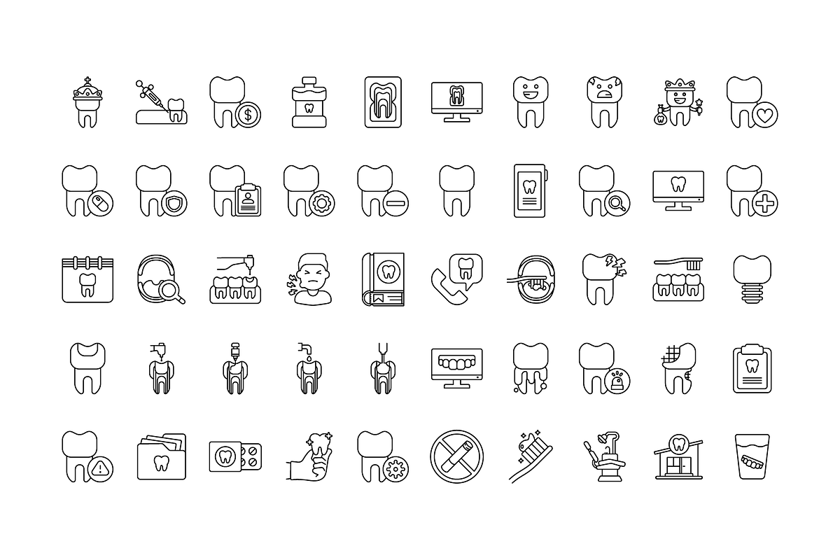 100 Dentist Icons, an Icon by BaconTaco (Photo 7 of 11)