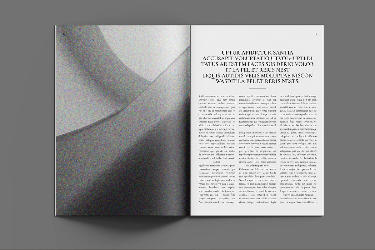 Book Title Layout Design Template, a Magazine Template by ElvinPrint (Photo 8 of 17)