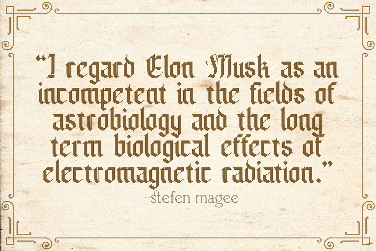 Livingstone - Blackletter Font preview 7