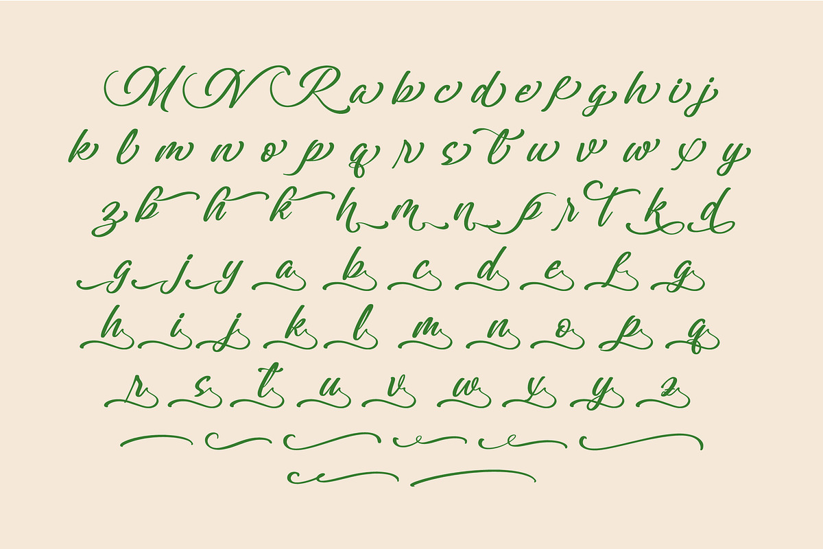 Greatesa Brought Bold Calligraphy, a Script Font by Letterena Studios Script (Photo 14 of 20)