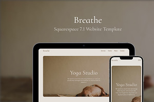 Squarespace Yoga Studio Template