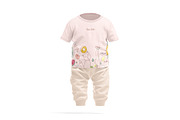 Baby Pajamas Mockups, an Apparel Mockup by rebrandy (Thumbnail 5 of 10)