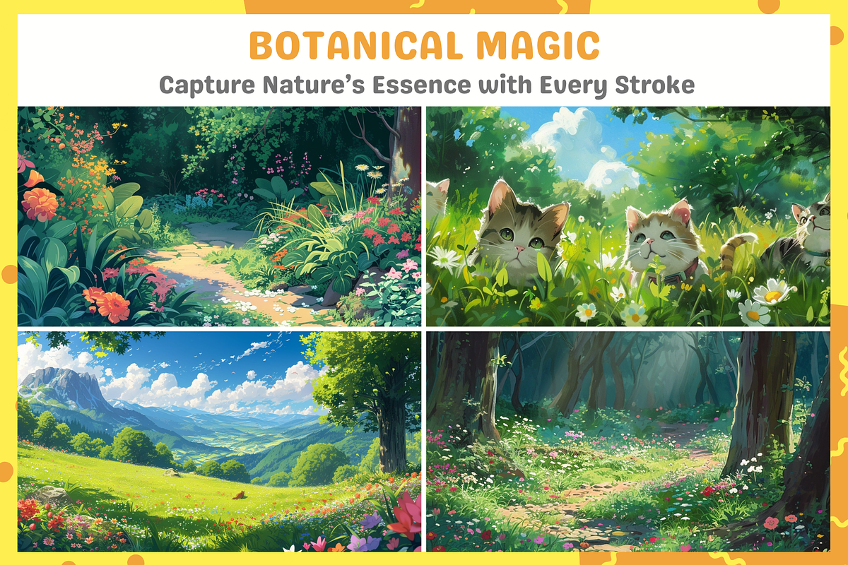 134 Premium Nature Brushes, a Brushes & More by nikiartcorner (Photo 7 of 7)
