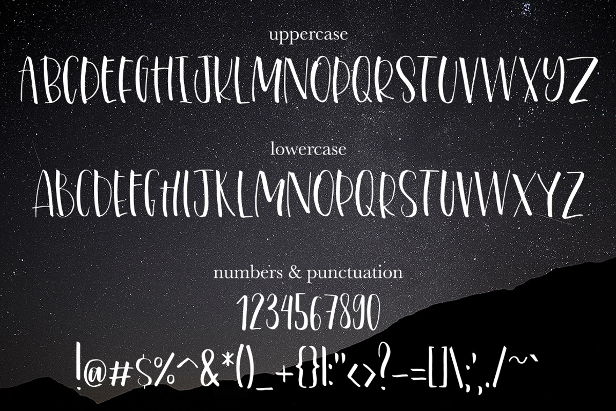 Love Stella Lettering Font preview 7