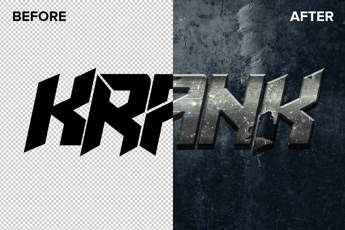 Premium Text Styles for Photoshop, a Layer Style Add-On by Creativenauts (Photo 2 of 6)