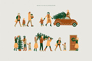 Christmas people, a Person Illustration by adehoidar (Thumbnail 3 of 5)