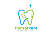 Dental Care Logo | Tooth logo vector, a Branding & Logo Template by Master Design (Thumbnail 1 of 3)