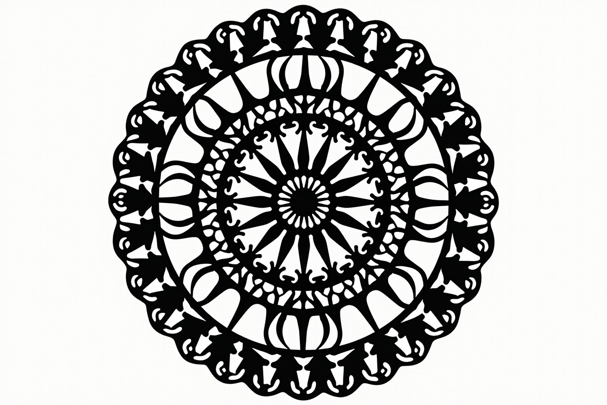 20 Sacred Geometry Mandala Set, an Illustration by hafijul (Photo 16 of 21)