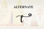 Scoutday | Script Font, a Handwritten Font by Scratchones (Thumbnail 8 of 9)