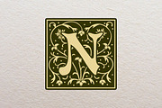 26 monogram with capital letters, a Branding & Logo Template by Pgmart (Thumbnail 4 of 7)