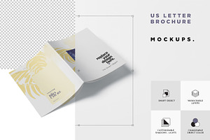 US Letter Brochure -Magazine Mock Up