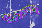 Retro Grunge Photoshop Text Effect, a Plug-in Add-On by barsrsind (Thumbnail 1 of 2)
