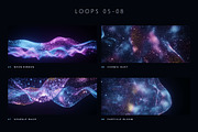 Particle Waves - 9 4K Loops, a Background Graphic by Photocreo Michal Bednarek (Thumbnail 3 of 6)