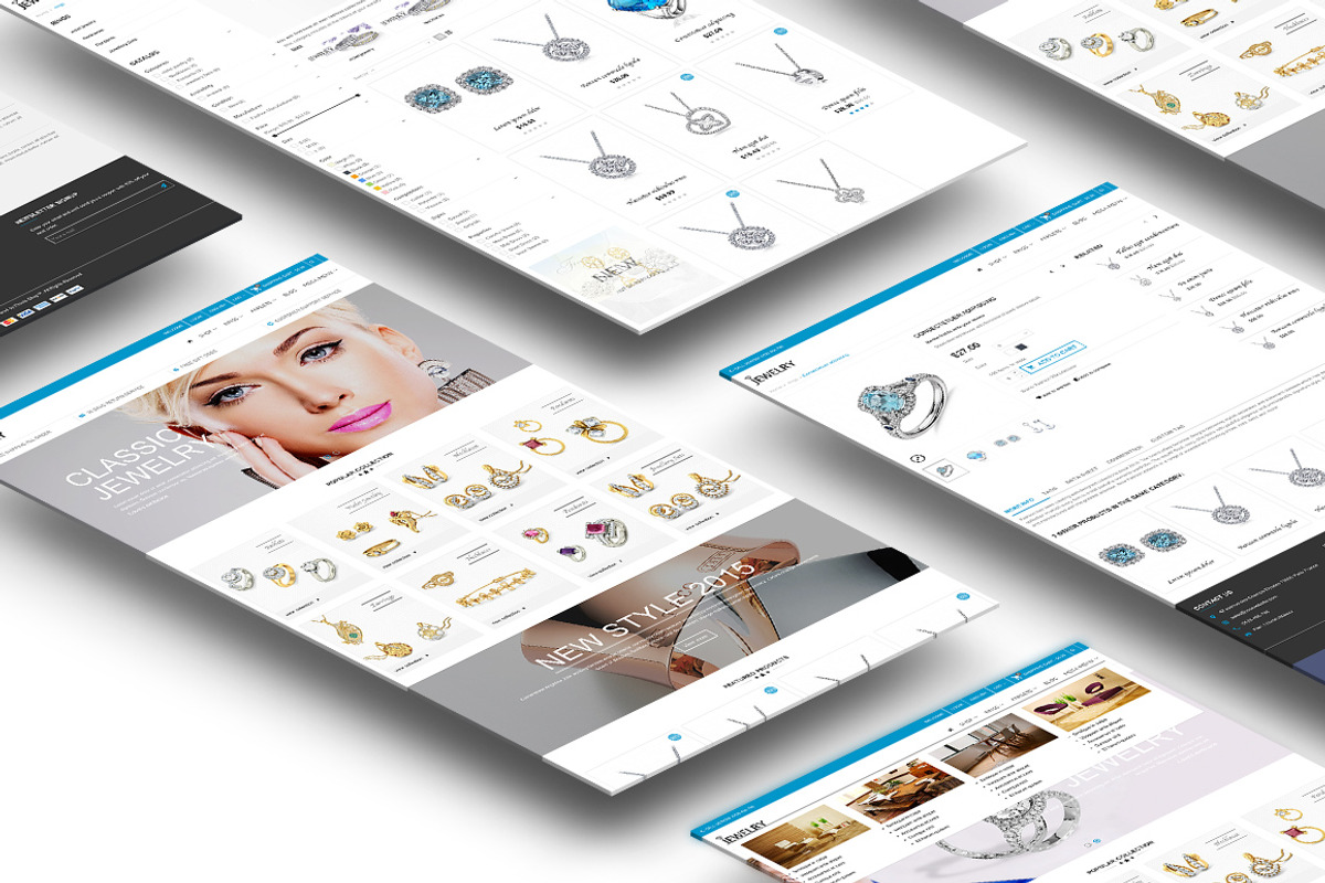 Jewelry-Responsive Prestashop Theme, a Templates & Theme by neutrontheme (Photo 1 of 6)