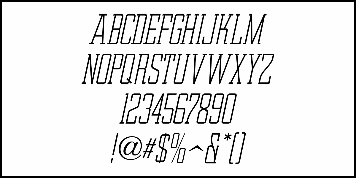 Stylish Title JNL, a Slab Serif Font by Jeff Levine Fonts (Photo 5 of 5)