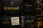 Grimvault Blackletter, a Blackletter Font by Wow Magic (Thumbnail 3 of 4)