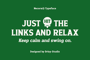 Necora Multiple Axes Classic Font