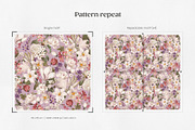 Petal Whisper Romantic Pattern, a Pattern Graphic by Yello_illustration (Thumbnail 3 of 16)