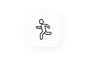 Triathlon 16 Thin Line Icons Set, an Outline Icon by Alex Blogoodf (Thumbnail 3 of 5)
