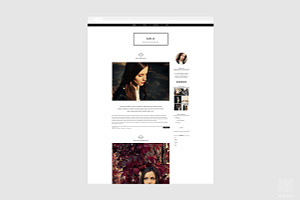 Lifestyle & Fashion Blogger Template