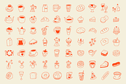 Cafe, vector illustrations, prints, a Graphic by venimo (Thumbnail 9 of 14)
