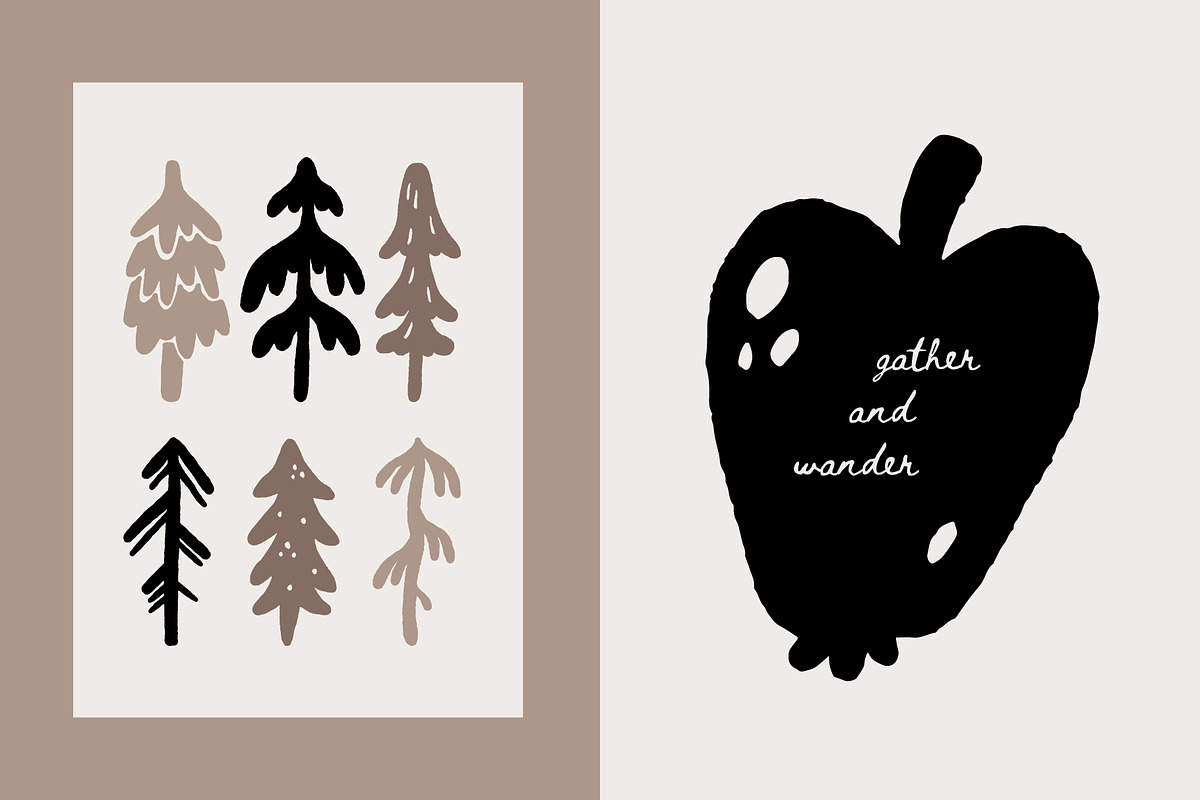 FOREST TALES | Graphic collection, an Animal Illustration by katieromanoff_art (Photo 2 of 12)