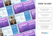 Canva Event Ticket Printable PDF, a Card Template by Snapybiz (Thumbnail 7 of 10)