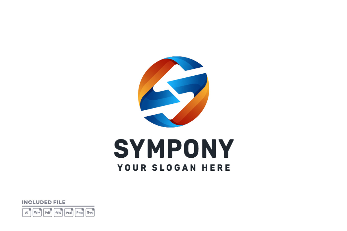 Letter S Gradient Colorful Logo, a Branding & Logo Template by yuanesei