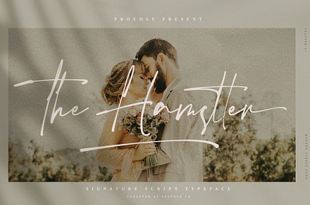 The Hamstter Signature Font