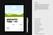 Architecture Portfolio Template, a Brochure Template by Spark_Creative (Thumbnail 3 of 9)