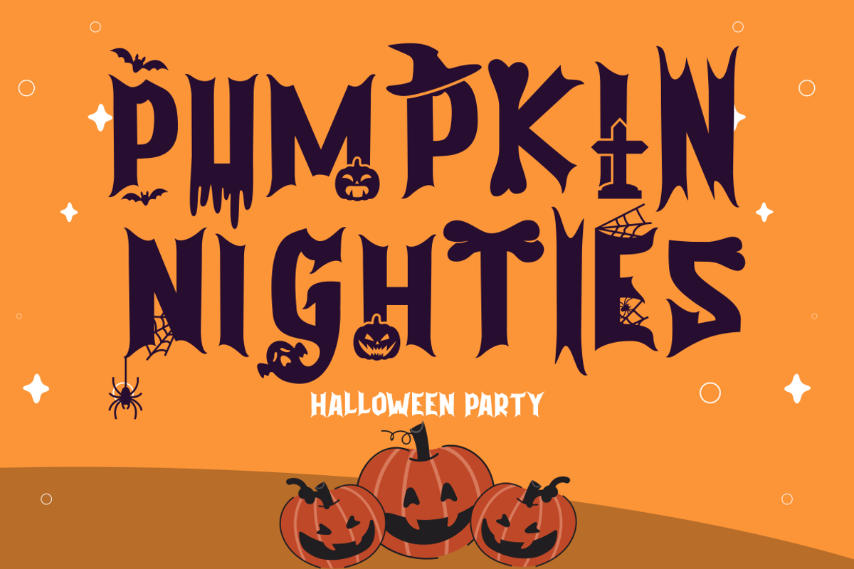 Purgatorie - Halloween Font, a Font by PutraCetol Studio (Photo 3 of 11)