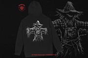 10 Bundle Dark Art Scarecrow Doll, an Illustration by Morspective (Thumbnail 4 of 7)